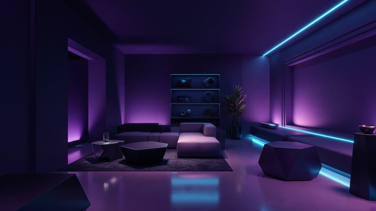 Atmósfera de salón nocturno Lumo